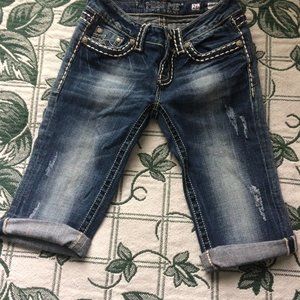 Miss Me Irene Bermuda Shorts